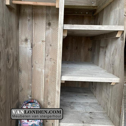 Steigerhouten hoogslaper Lize