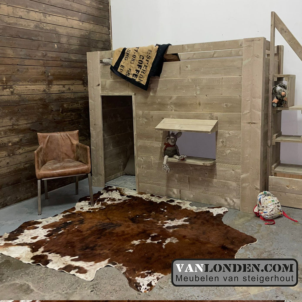 Steigerhouten hoogslaper Melis
