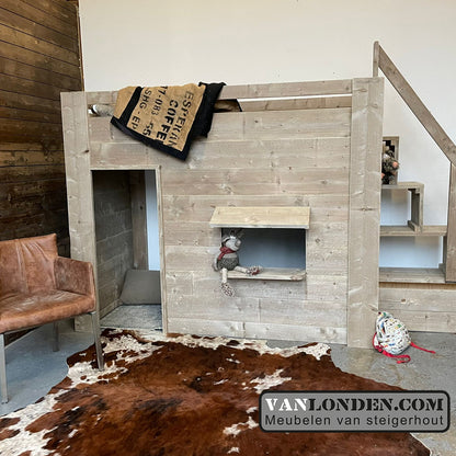 Steigerhouten hoogslaper Melis