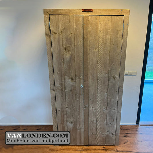 Steigerhouten kast Björn