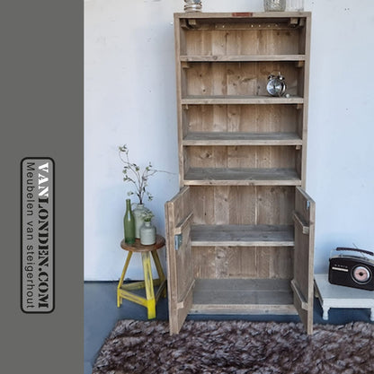 Steigerhouten kast Katie