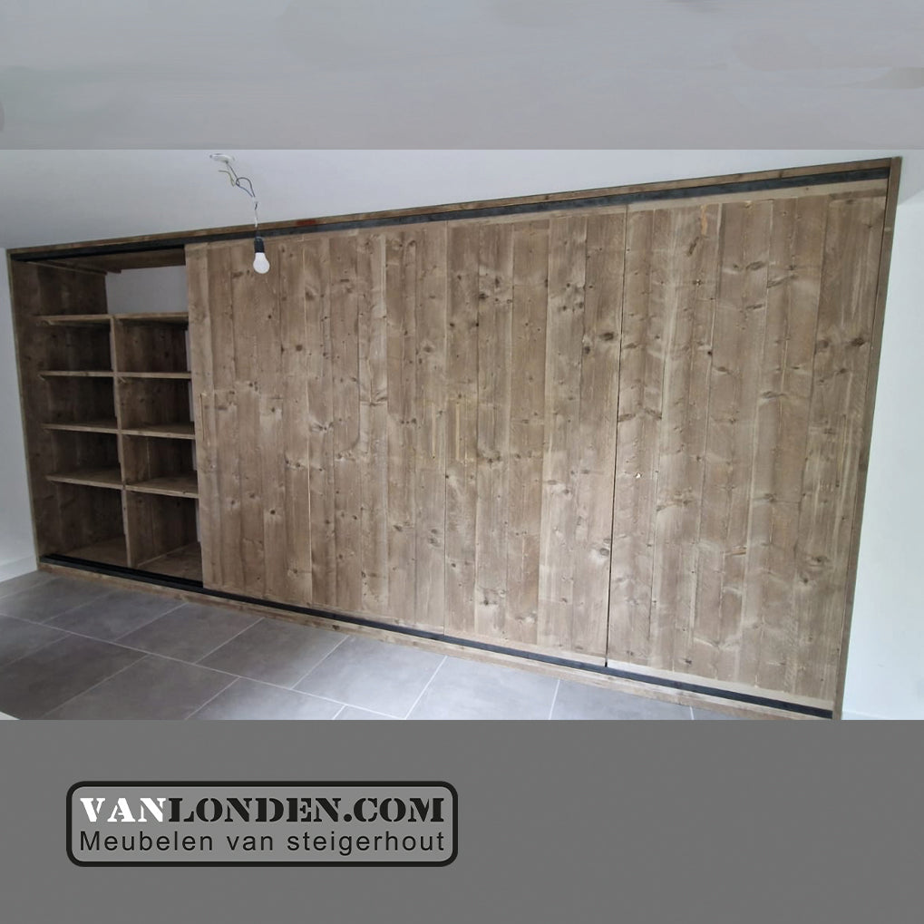 Steigerhouten kastenwand Gerda