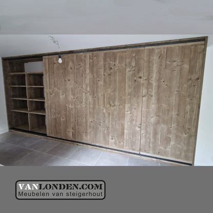 Steigerhouten kastenwand Gerda