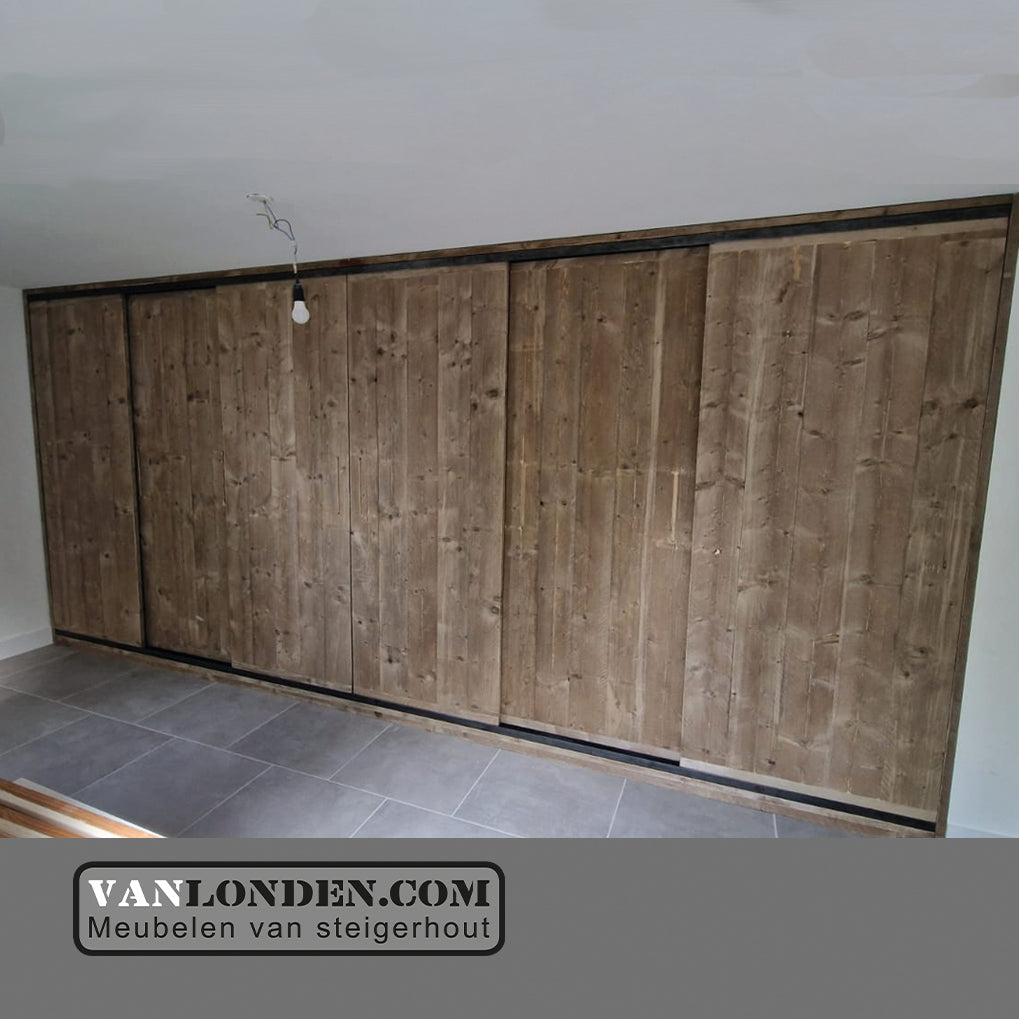 Steigerhouten kastenwand Gerda