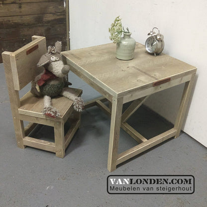 Steigerhouten kidshoekje Keano