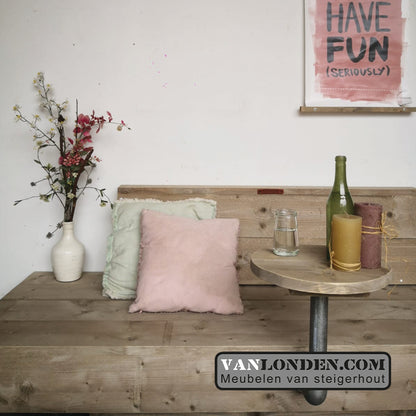 Steigerhouten loungebank Diego