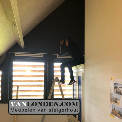 Steigerhouten slaap vide Carlijn