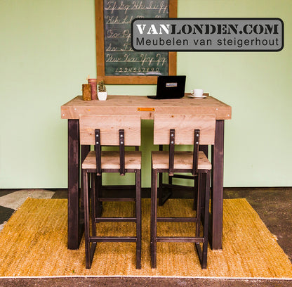 Industriële tafel Kjeld