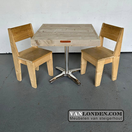 Steigerhouten tafeltje Linne