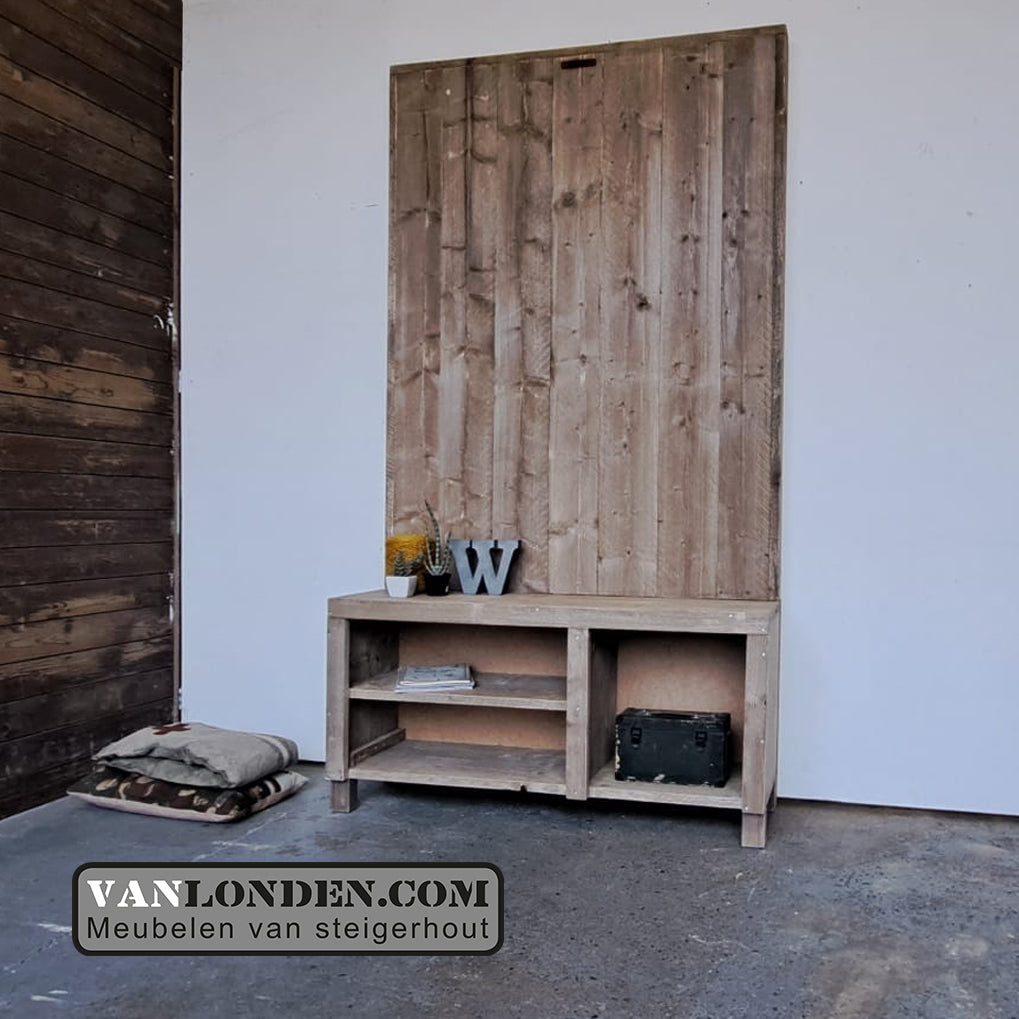 Steigerhouten tv-meubel Marliegi