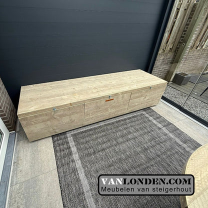 Steigerhouten tuinkist Tara