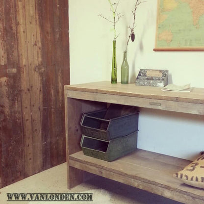 Steigerhouten side table Anouk