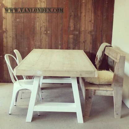 Steigerhouten tafel Dylan