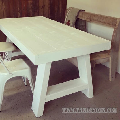 Steigerhouten tafel Dylan