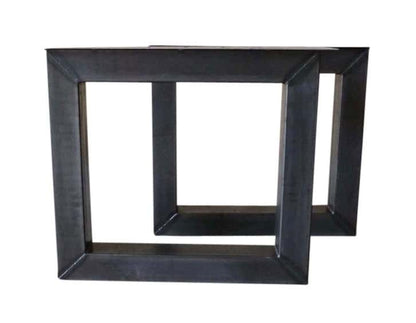 Tafel onderstel stalen model vierkant Mila