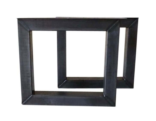 Tafel onderstel stalen model vierkant Mila