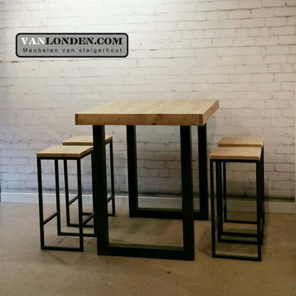 Industriële tafel Kjeld