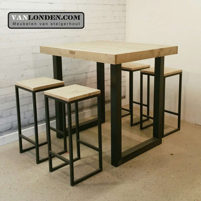 Industriële tafel Kjeld