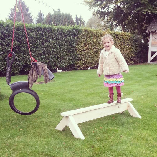 Steigerhouten evenwichtsbalk Eveline