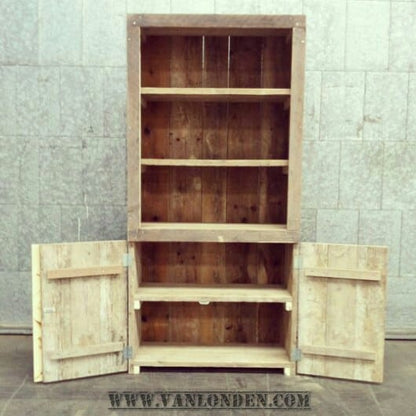 Steigerhouten kast Luca