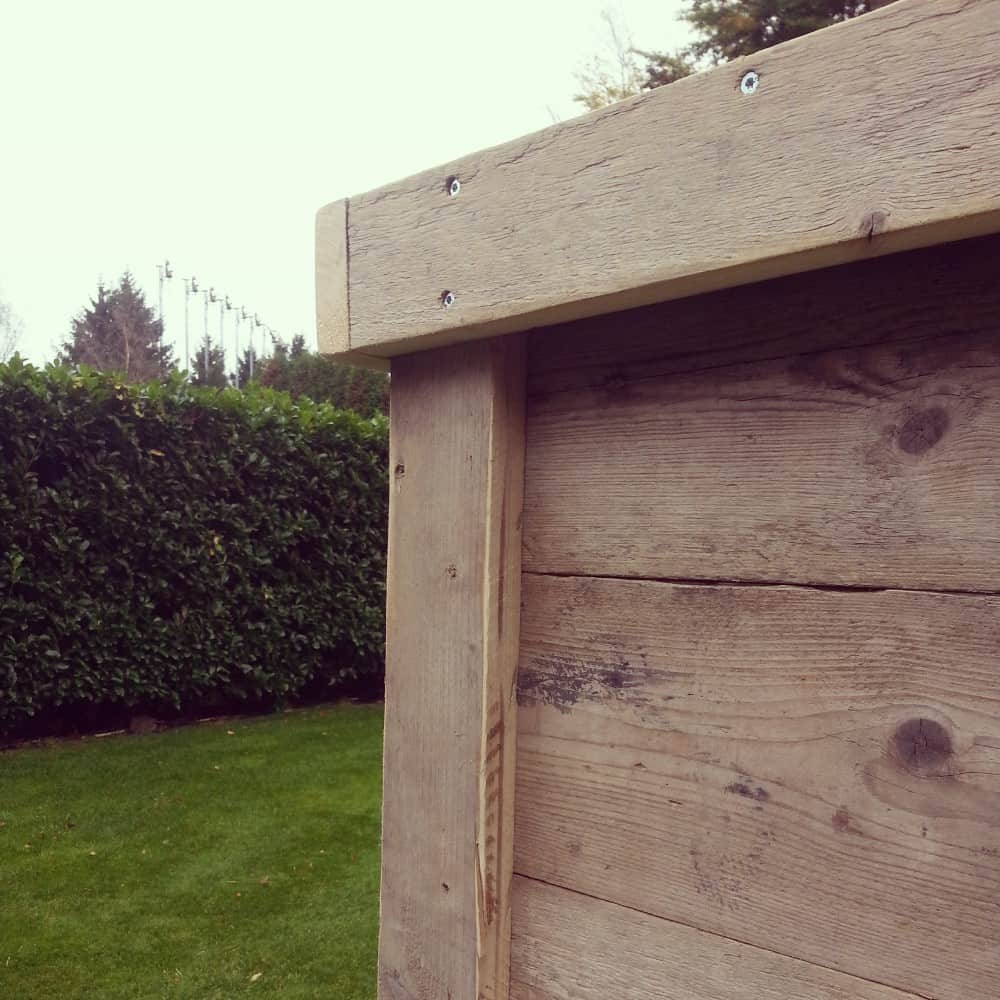 Steigerhouten baby buitenslaper Lola