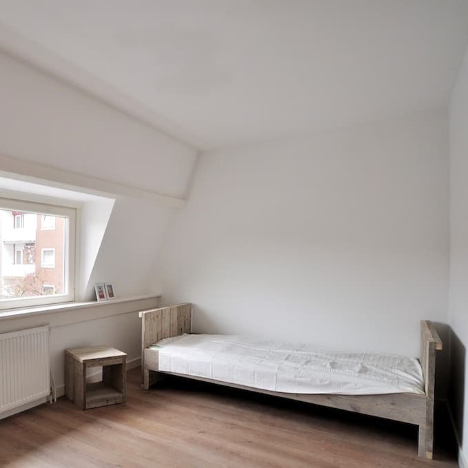 Steigerhouten eenpersoonsbed Boris