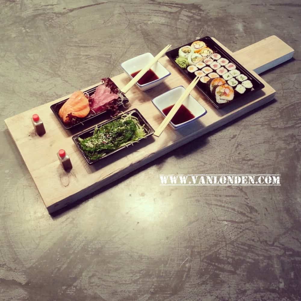 Steigerhouten tapasplank Bente
