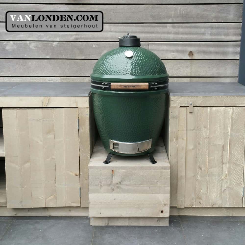 Steigerhouten buitenkeuken Barry