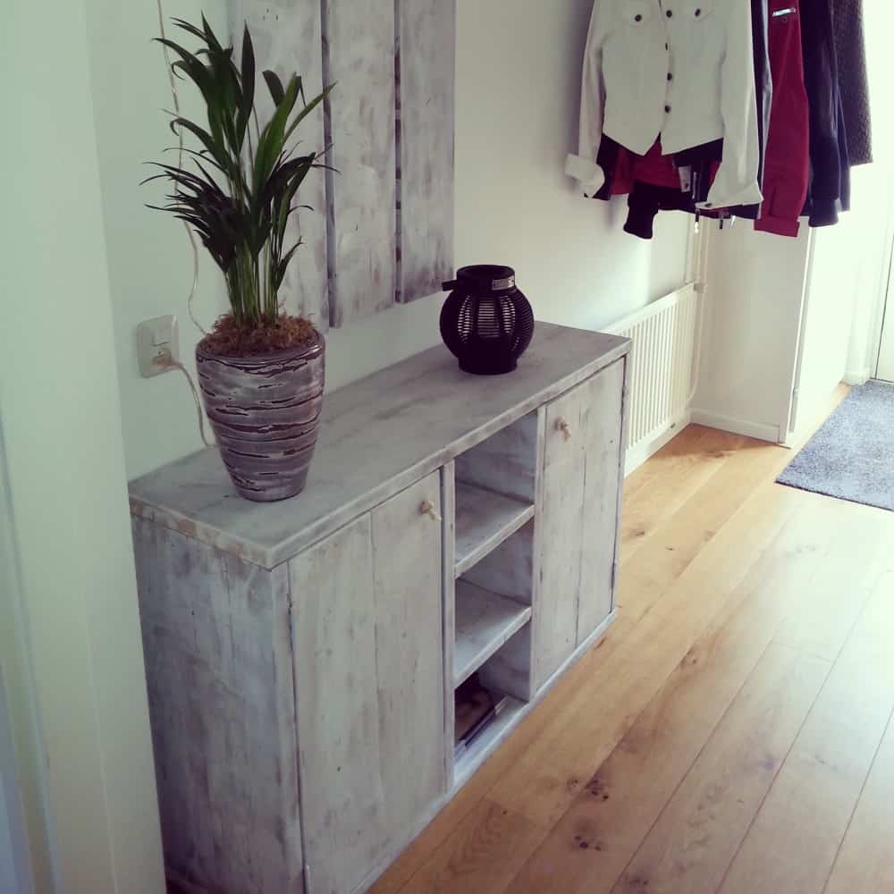 Steigerhouten dressoir Alexander