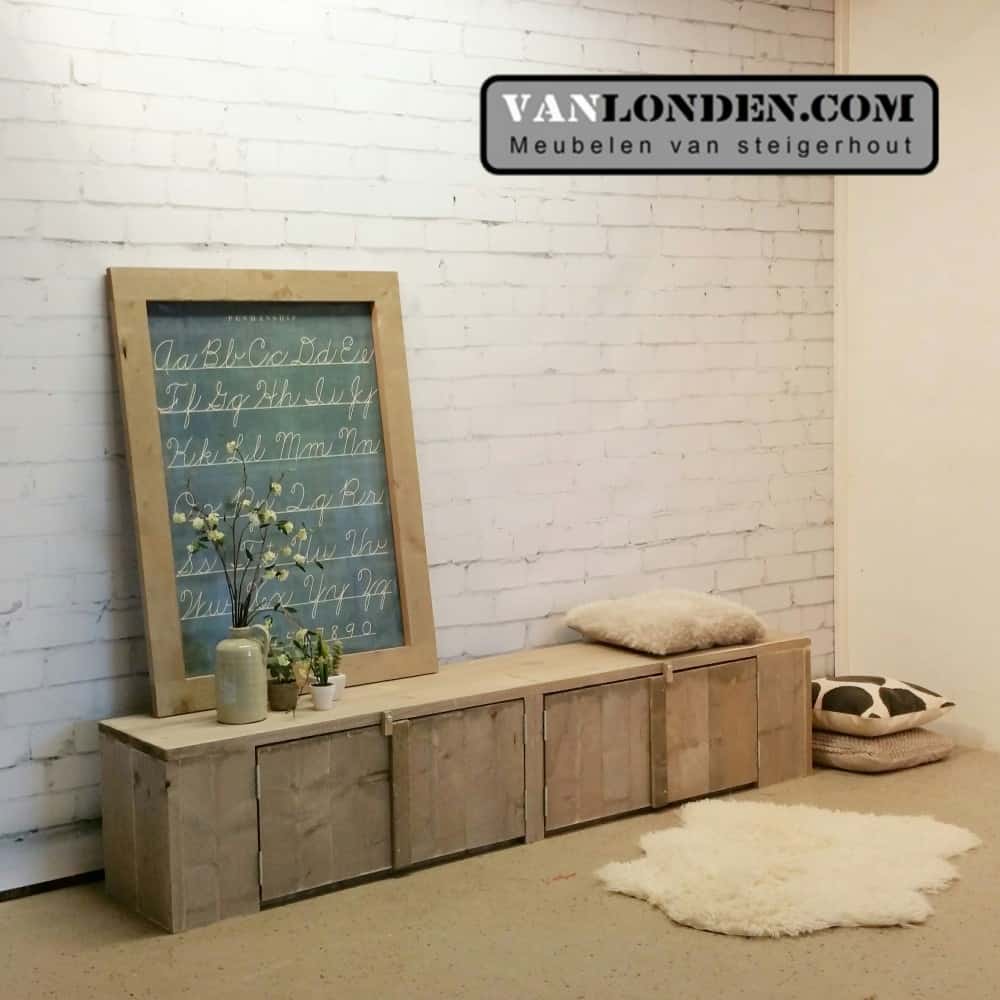 Steigerhouten dressoir / TV-meubel Dirk