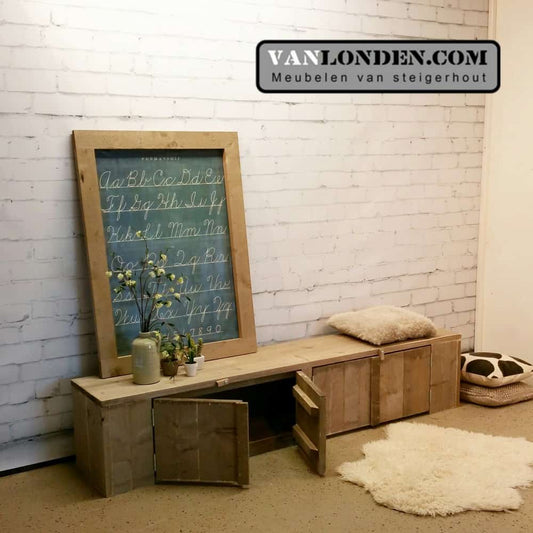 Steigerhouten dressoir / TV-meubel Dirk
