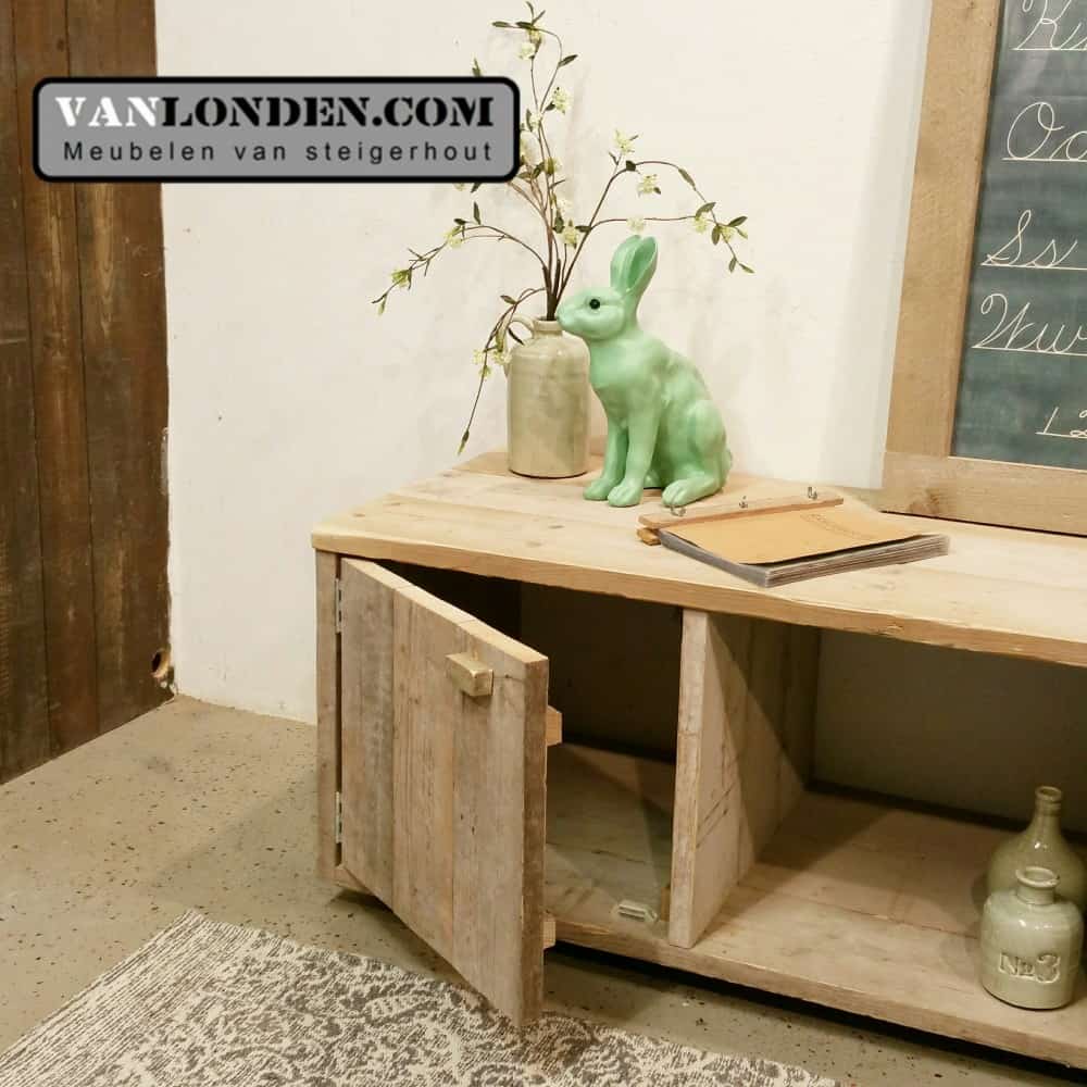 Steigerhouten dressoir Marit