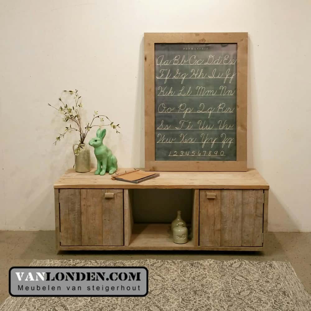 Steigerhouten dressoir Marit
