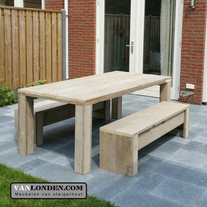 Steigerhouten eettafel Ella