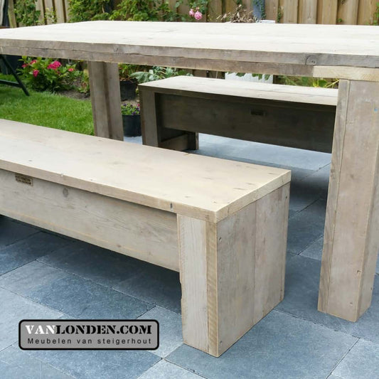 Steigerhouten eettafel Ella
