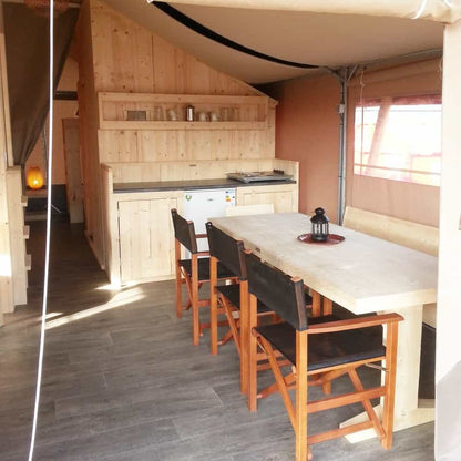 Steigerhouten eettafel Teije