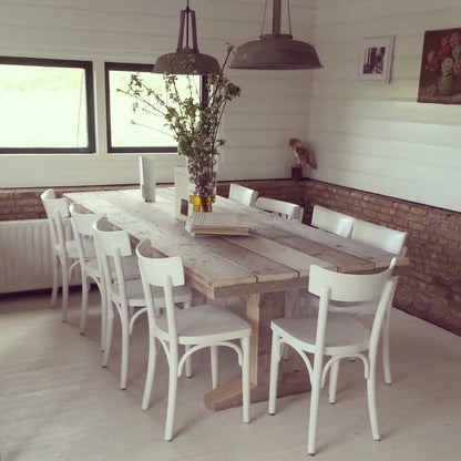 Steigerhouten tafel Wouter