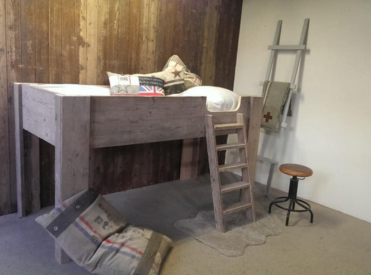 Steigerhouten halfhoogslaper Vigo