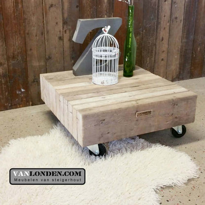 Steigerhouten hocker Hans