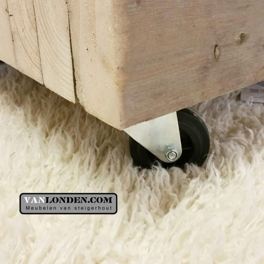 Steigerhouten hocker Hans