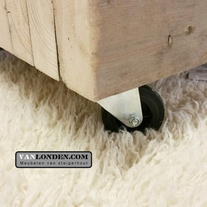 Steigerhouten hocker Hans