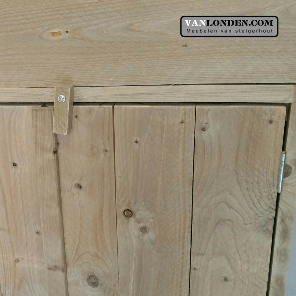 Steigerhouten hoogslaper Arne
