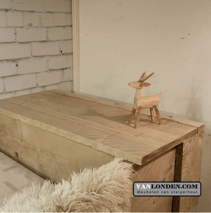 Steigerhouten hoogslaper Edwin