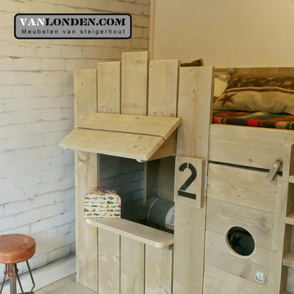 Steigerhouten hoogslaper Thijmen