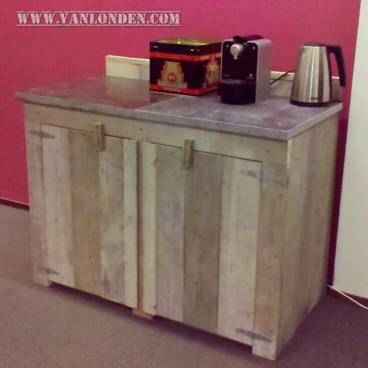 Steigerhouten kast Bryan