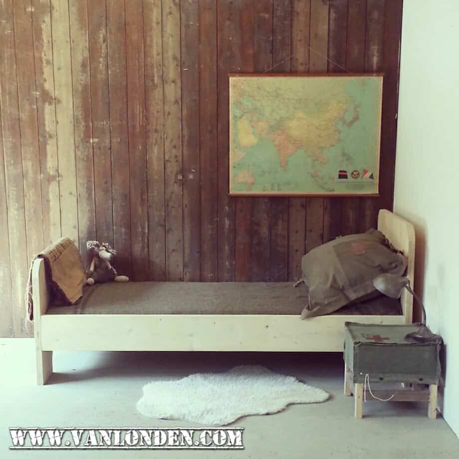 Steigerhouten kinderbed Yara