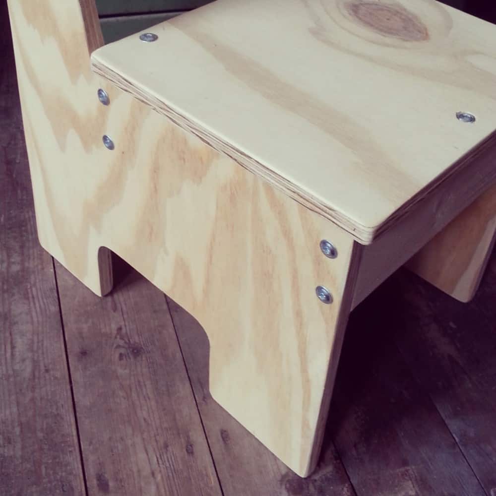 Houten kinderstoel Mark