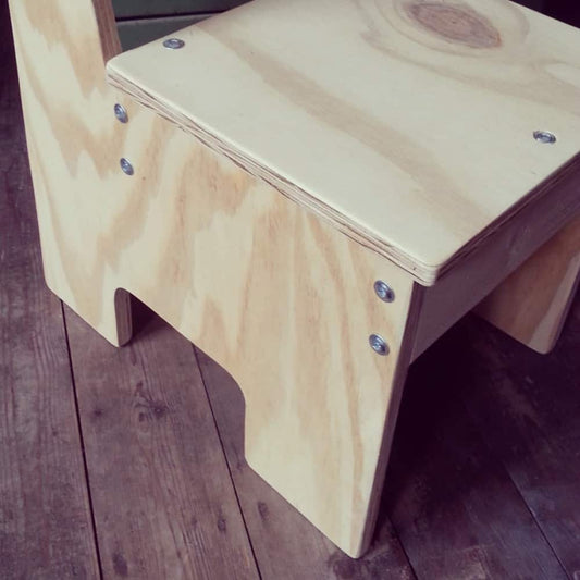 Houten kinderstoel Mark