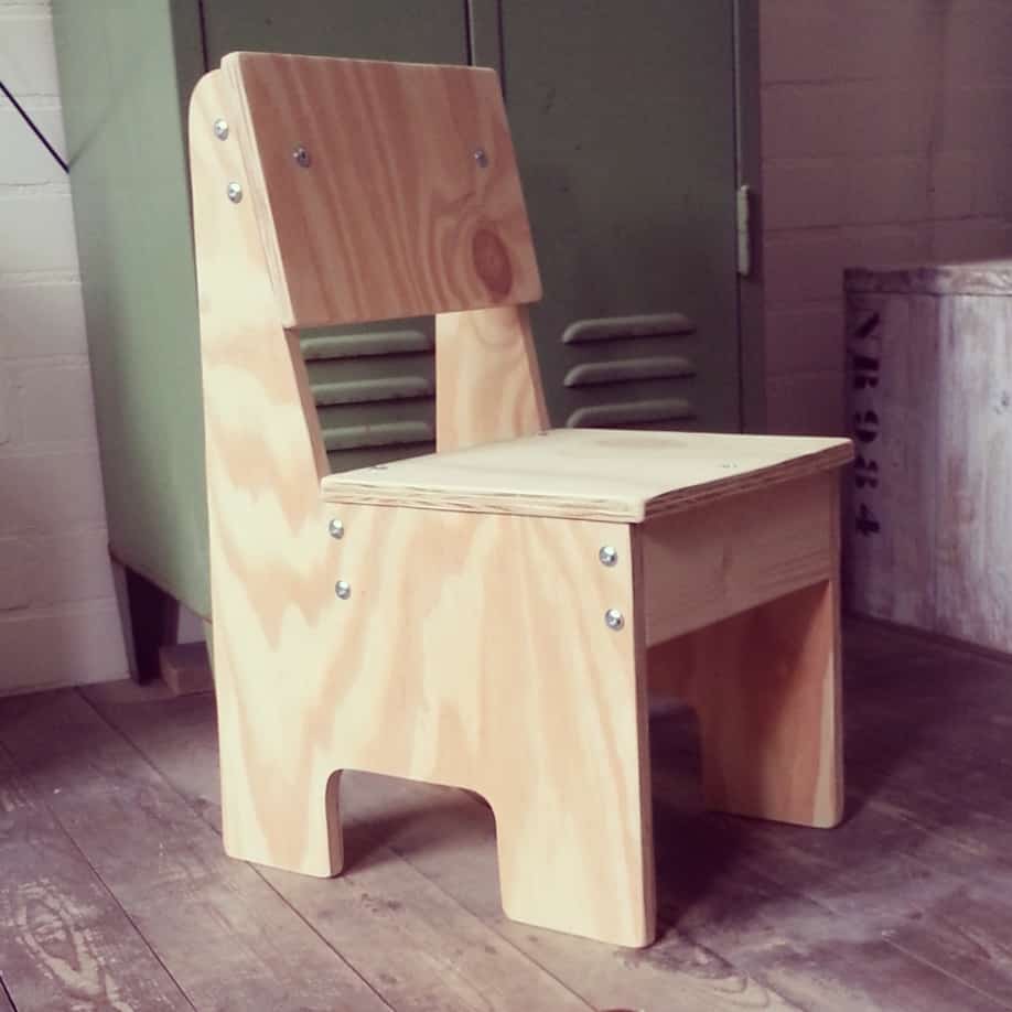 Houten kinderstoel Mark
