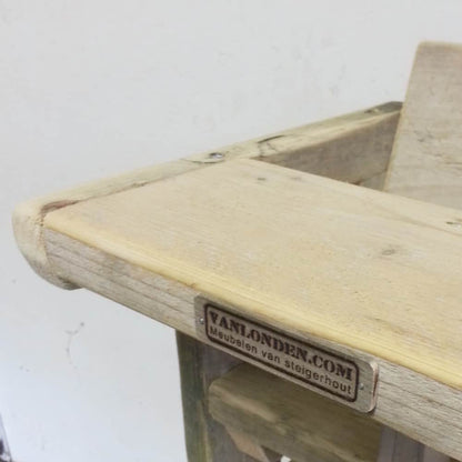 Steigerhouten kinderstoel Yfke